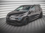 Street PRO Front Splitter VW Golf R Mk8