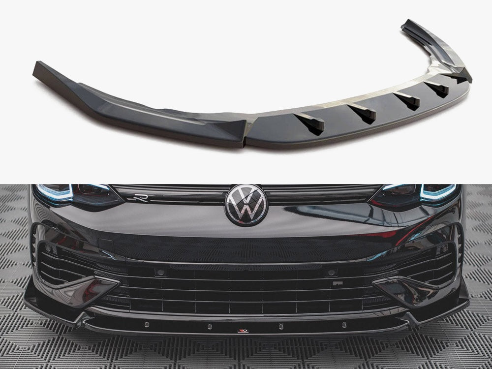 Front Splitter V.2 VW Golf R Mk8