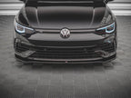 Front Splitter V.3 VW Golf R Mk8 TEXTURED