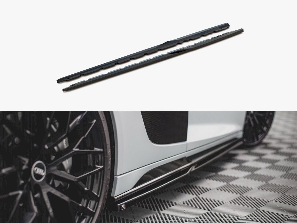Side Skirts Diffusers V.1 Audi R8 Mk2 Facelift