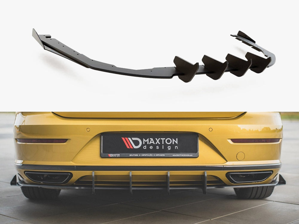 Street PRO Rear Diffuser + Flaps VW Arteon R-Line