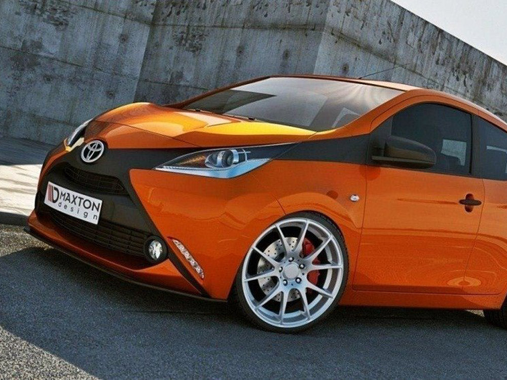 Front Splitter Toyota Aygo MK2 - Carbon Look