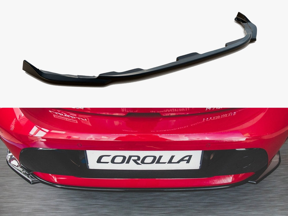 Central Rear Splitter Toyota Corolla MK12 Hatchback