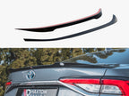 Spoiler CAP Toyota Corolla Mk12 Sedan - Carbon Look