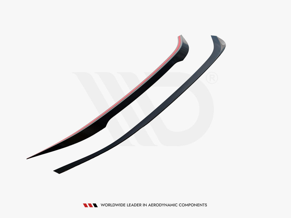 Spoiler CAP Toyota Corolla Mk12 Sedan - Carbon Look