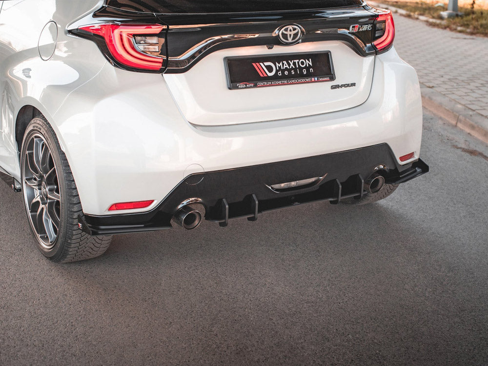 Street PRO Rear Diffuser Toyota GR Yaris Mk4 - Black-Red
