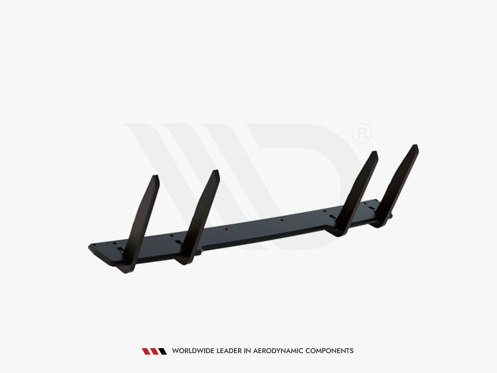 Street PRO Rear Diffuser Toyota GR Yaris Mk4 - Black-Red