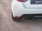 Street PRO Rear Side Splitters Toyota GR Yaris Mk4 - Black-Red
