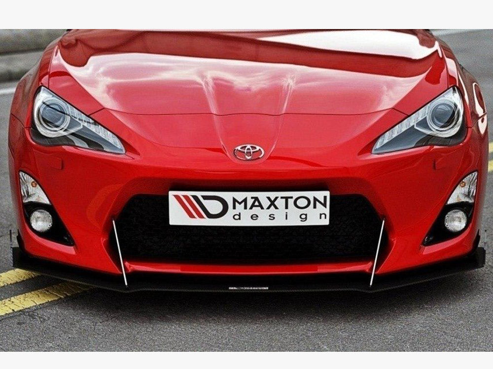 Front Racing Splitter Toyota GT86 (With Wings)
