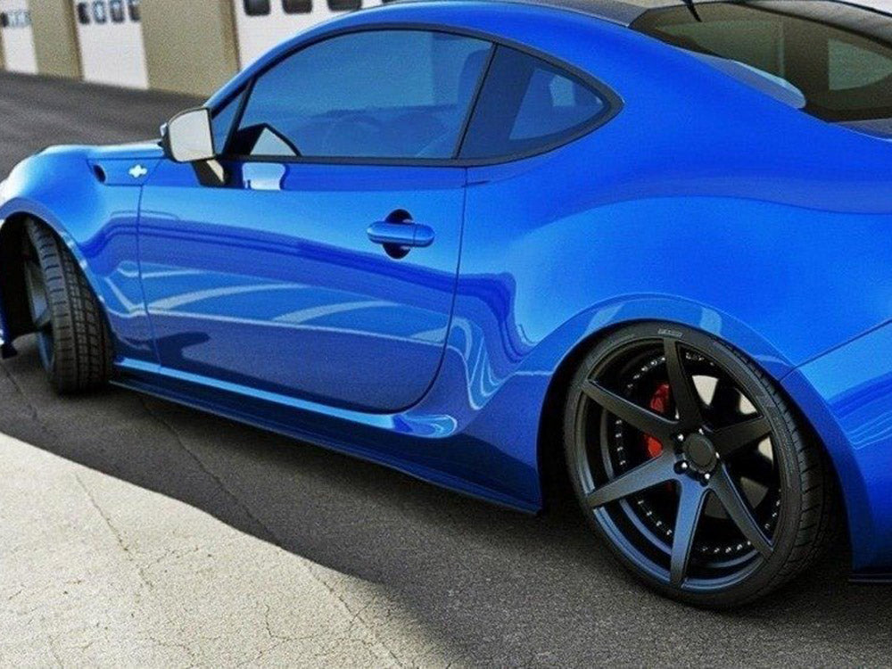 Side Skirts Splitters Toyota GT86 Facelift (2012-2016) - Carbon Look