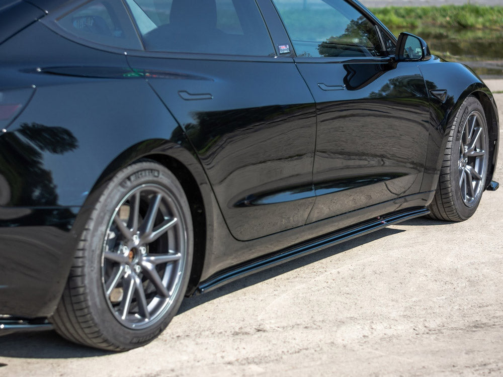 Side Skirts Diffusers Tesla Model 3 / Model 3 Performance Mk1 / Mk1 Facelift
