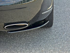 Rear Side Splitters Bentley Continental GT (2009-12) - Textured