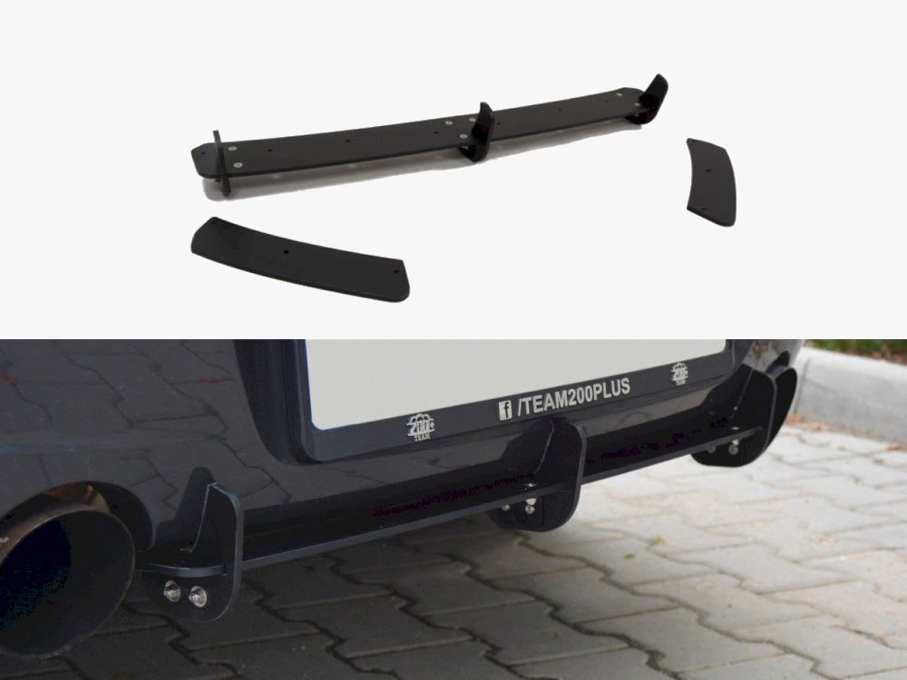 Rear Diffuser &amp; Rear Side Splitters BMW 1 F20/F21 M-Power (Preface)