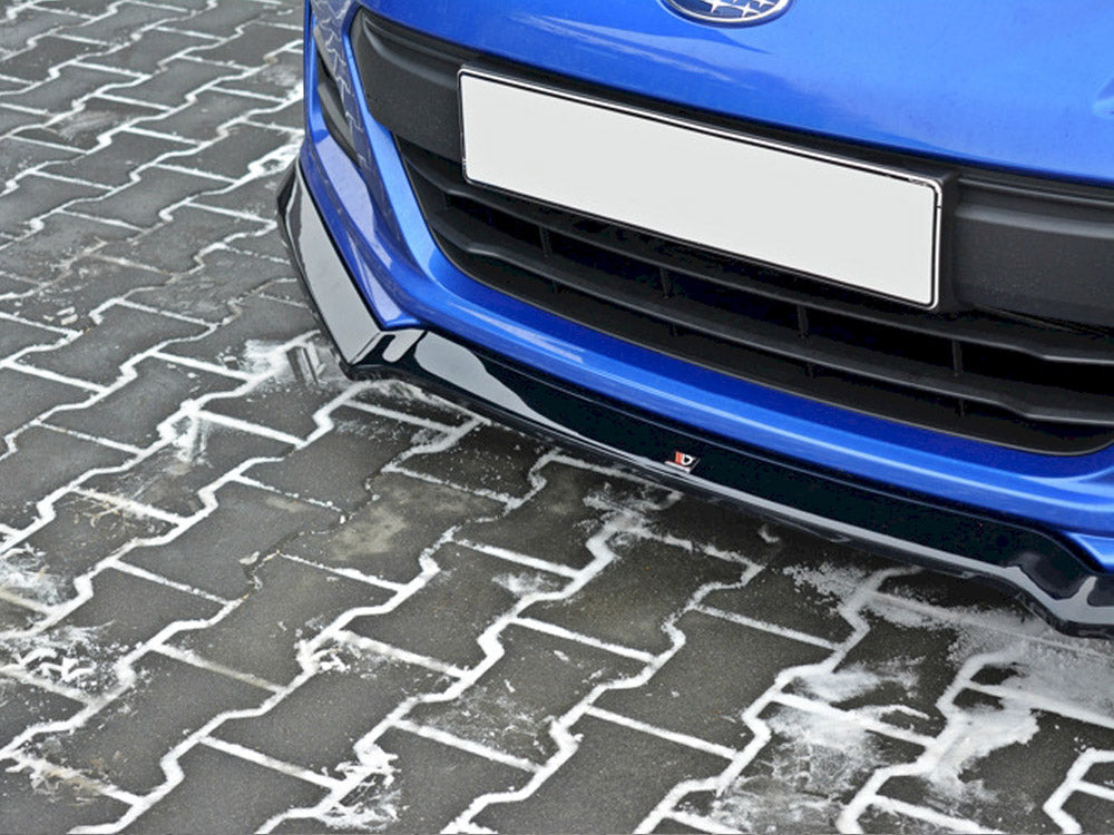 Front Splitter V.2 Subaru BRZ Facelift - Textured