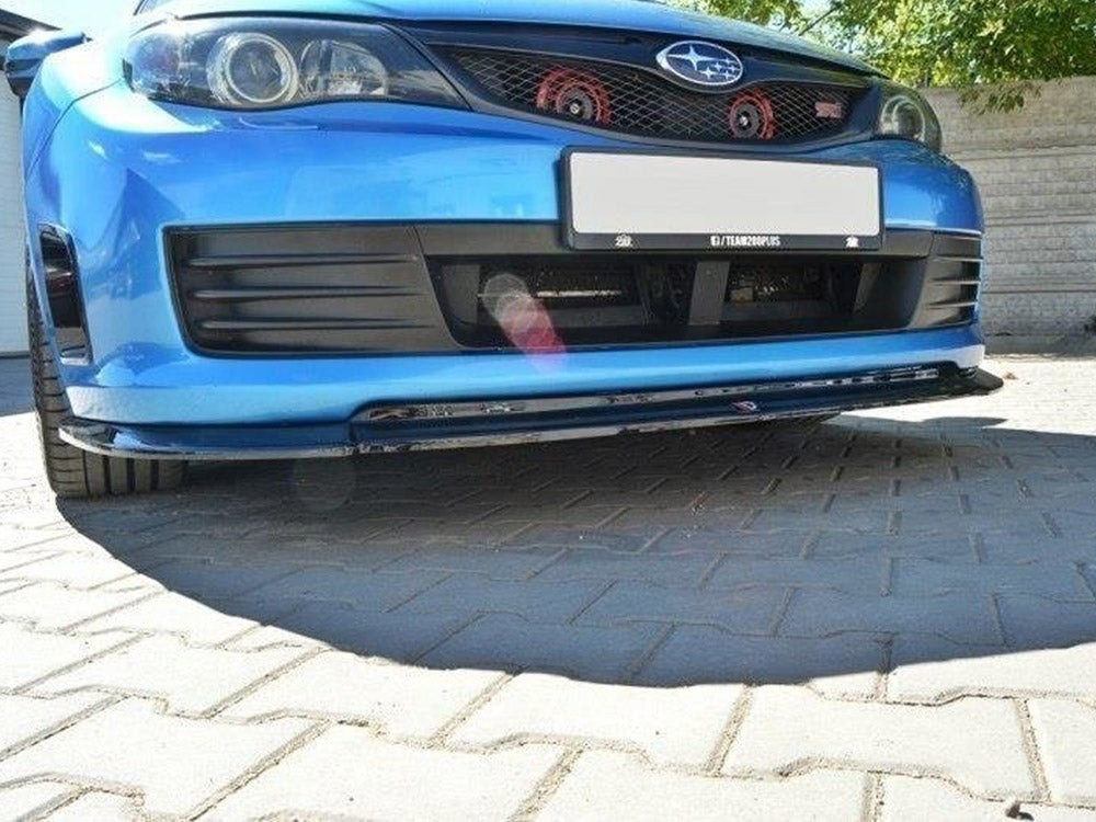 Front Splitter V.2 Subaru Impreza WRX STI (2009-2011) - Textured