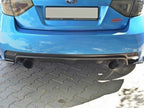 Rear Side Splitters Subaru Impreza WRX STI Mk3 - Carbon Look