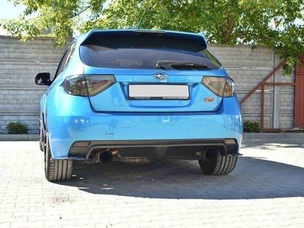 Rear Side Splitters Subaru Impreza WRX STI Mk3 - Carbon Look