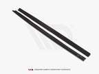Side Skirts Diffusers Skoda Fabia MK2 RS (2010-2014) - Carbon Look