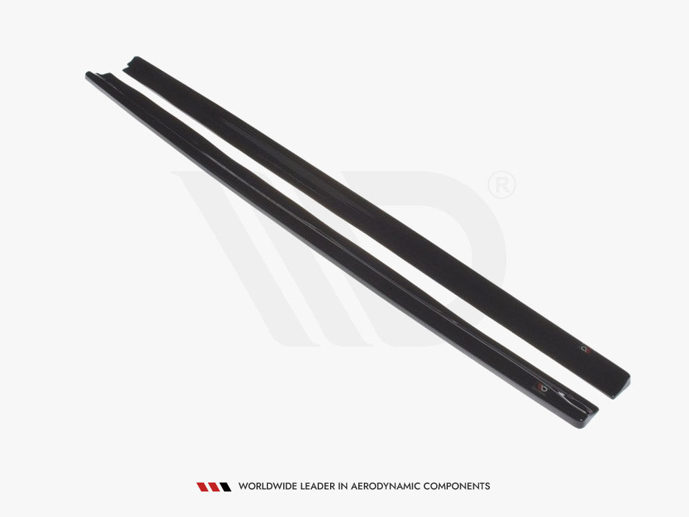 Side Skirts Diffusers Skoda Fabia MK2 RS (2010-2014) - Carbon Look