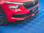 Front Splitter V2 Skoda Kamiq (2019-) - Carbon Look
