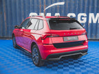 Rear Valance Skoda Kamiq Mk1 - Carbon Look