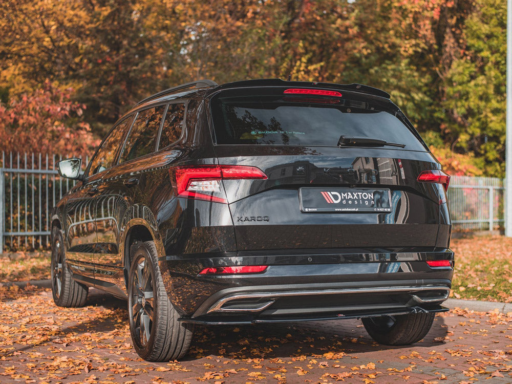 Central Rear Splitter Skoda Karoq Sportline