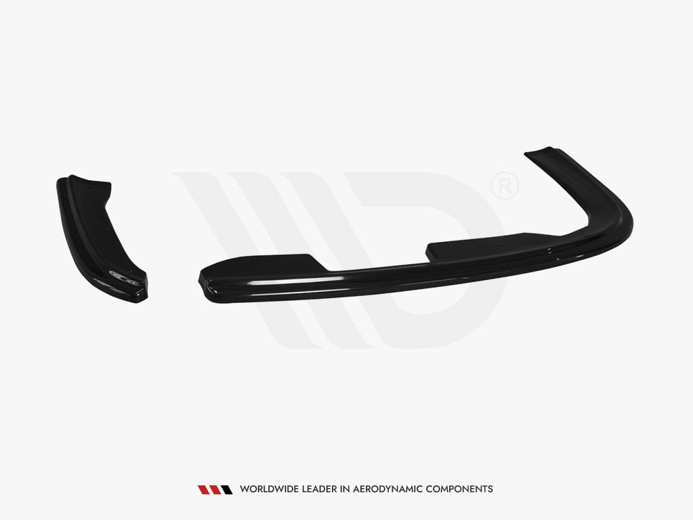 Rear Side Splitters Skoda Octavia Mk2 VRS Estate Facelift
