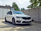 Front Splitter V.2 Skoda Octavia MK3 VRS (2013-2016) - Carbon Look