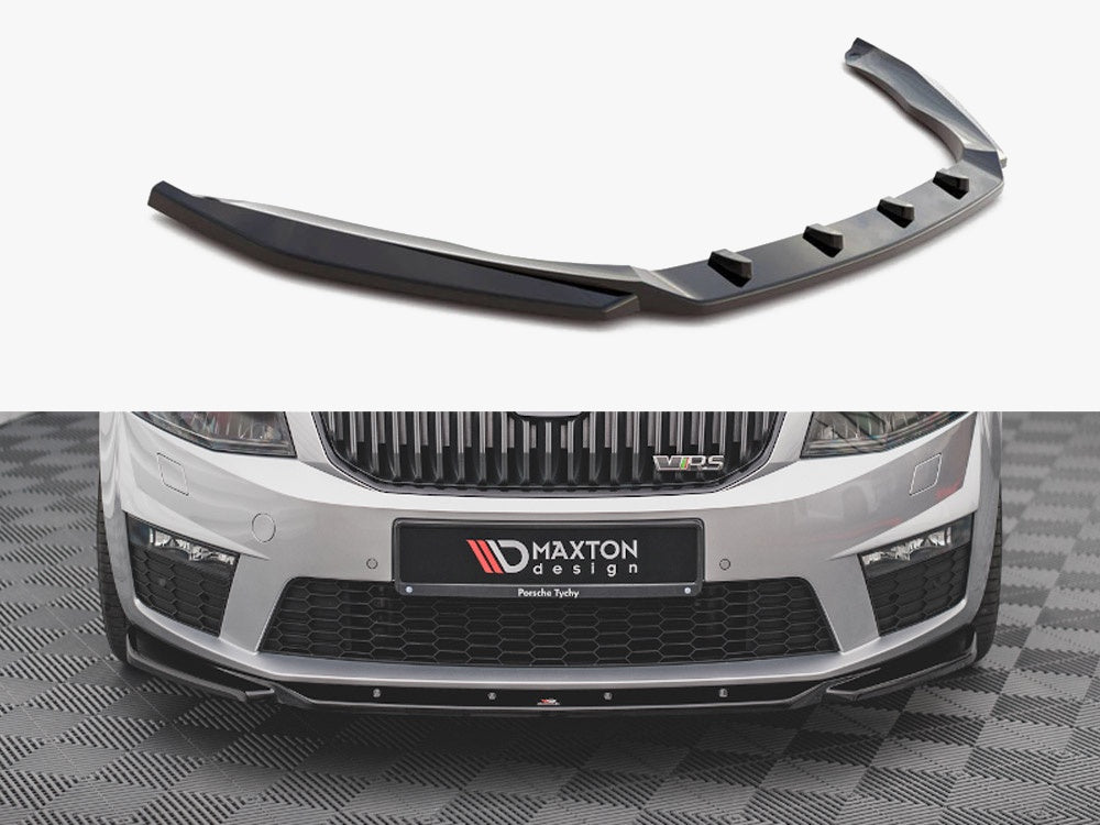 Front Splitter V.4 Skoda Octavia RS Mk3 (2013-2016)
