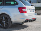 Rear Side Diffusers V.2 Skoda Octavia VRS MK3/MK3.5 Hatchback/ Estate