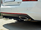 Central Rear Splitter Skoda Octavia VRS MK3/ MK3.5 Hatchback/ Estate - Carbon Look