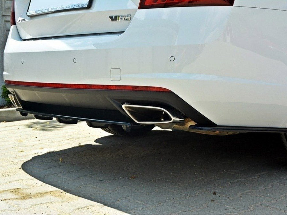 Rear Side Splitters Skoda Octavia MK3 VRS/ MK3.5 VRS Hatchback/estate (2013-2019)