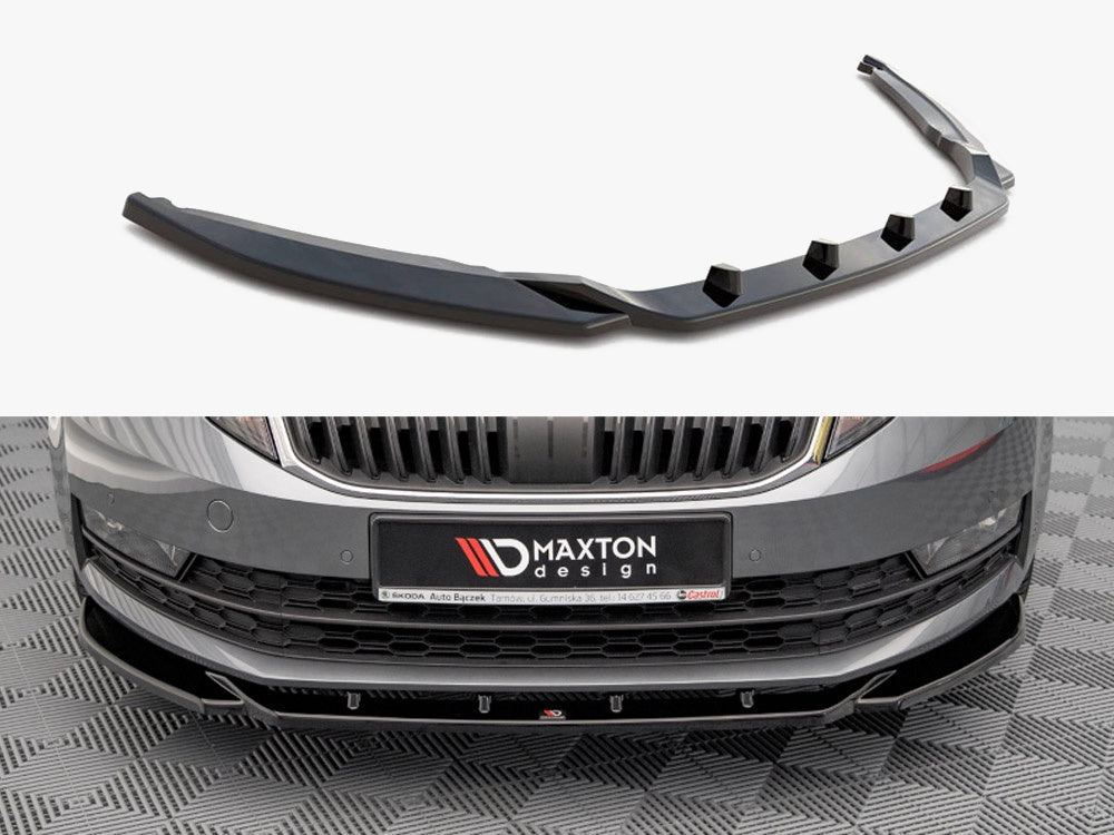 Front Splitter V.2 Skoda Octavia MK3 Facelift (2016-2020)