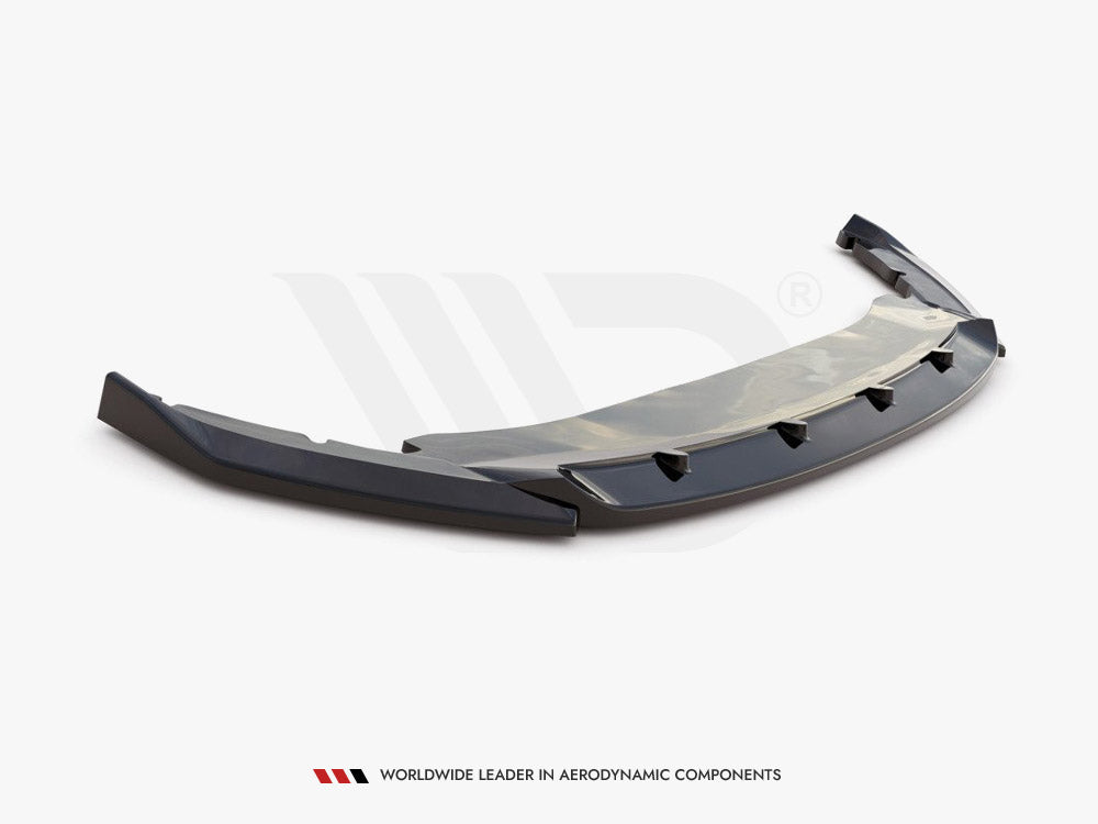 Front Splitter V1 Skoda Octavia MK4 (2019-) - Carbon Look