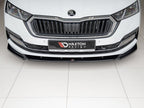 Front Splitter V1 Skoda Octavia MK4 (2019-) - Carbon Look