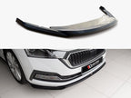 Front Splitter V2 Skoda Octavia MK4 (2019-) - Carbon Look