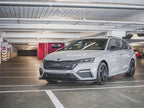 Front Splitter V.4 Skoda Octavia RS Mk4