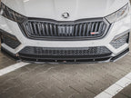 Front Splitter V3 Skoda Octavia RS MK4 (2020-) - Carbon Look