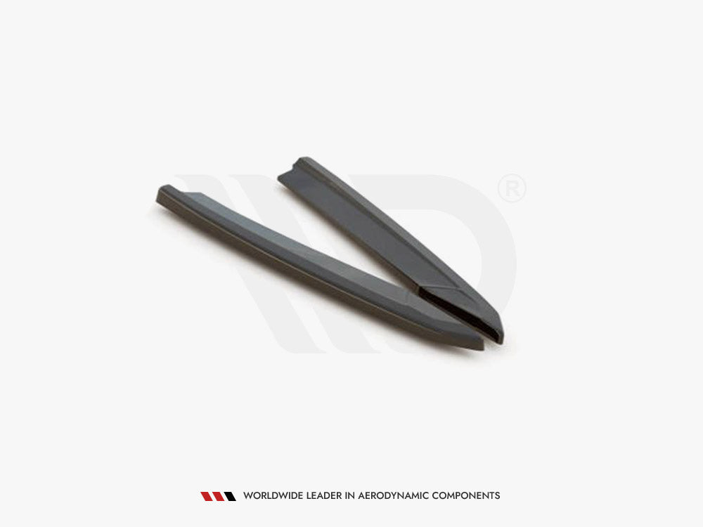 Rear Side Splitters V1 Skoda Octavia RS MK4 (2020-) - Carbon Look