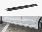 Side Skirts Diffusers V1 Skoda Octavia RS MK4 (2020-) - Carbon Look