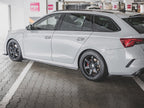 Side Skirts Diffusers V1 Skoda Octavia RS MK4 (2020-) - Carbon Look