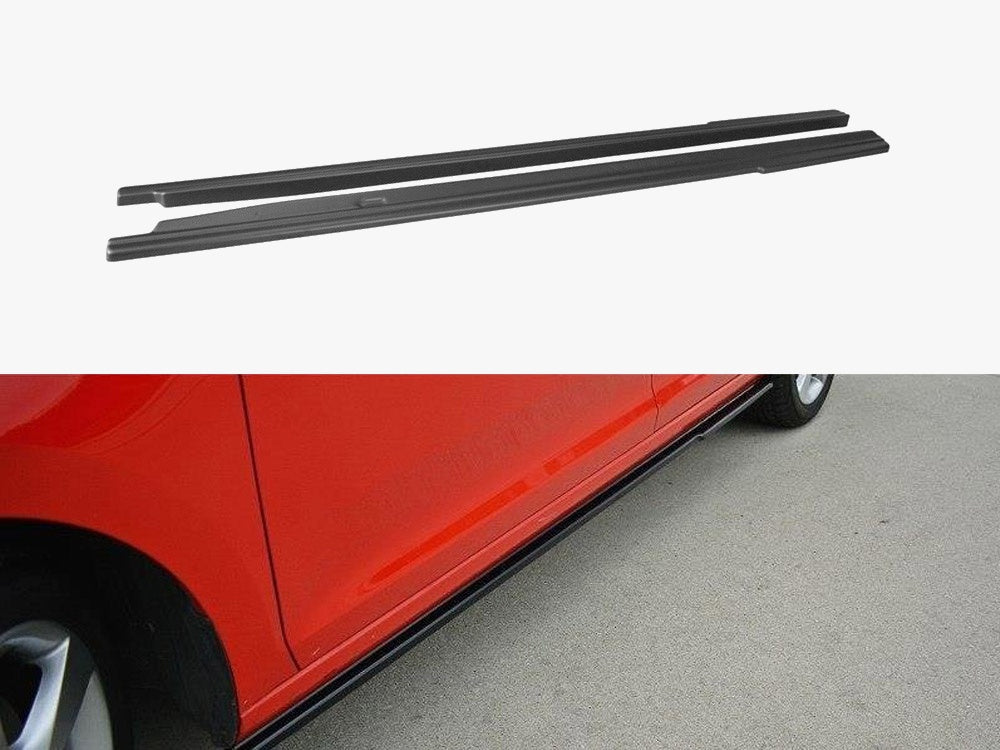 Side Skirts Diffusers Skoda Rapid  - Textured