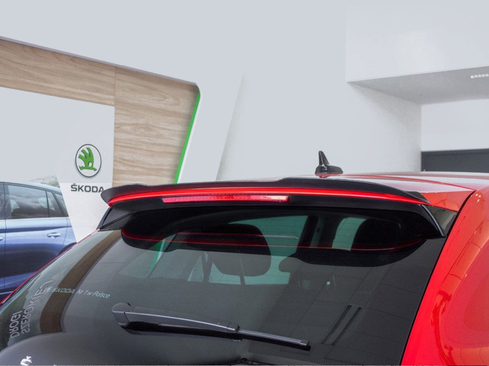 Spoiler CAP V.1 Skoda Scala - Carbon Look