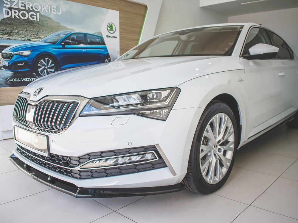 Front Splitter V.2 Skoda Superb MK3 FL (2019-)