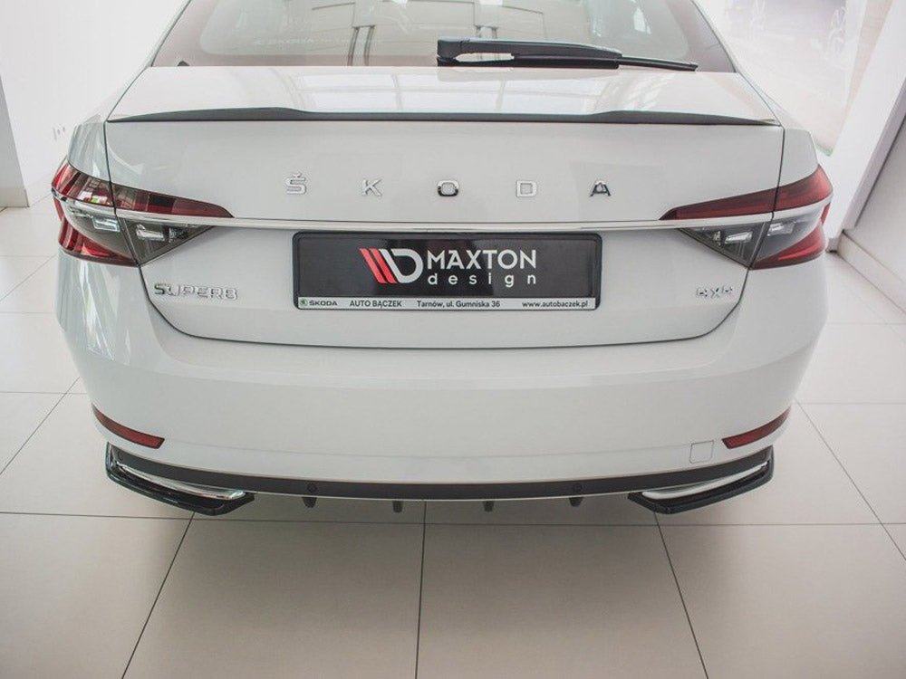 Rear Side Splitters Skoda Superb Liftback / Estate Mk3 Facelift