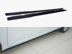 Side Skirts Diffusers Skoda Superb Mk3 FL (2019-) - Textured