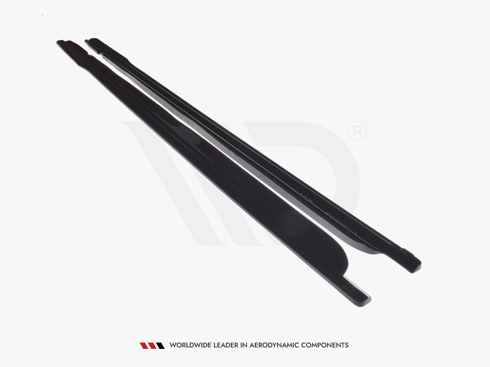 Side Skirts Diffusers Skoda Superb Mk3 FL (2019-) - Textured
