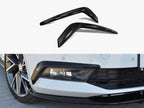 Frames For Lights Skoda Superb III - Carbon Look