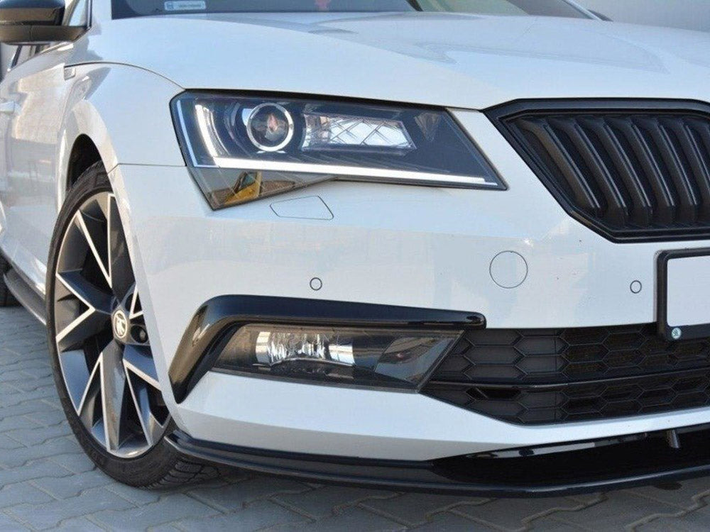 Frames For Lights Skoda Superb III - Textured