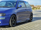 Side Skirts Splitters Seat Ibiza MK2 Cupra Facelift (1999-2002) - Carbon Look